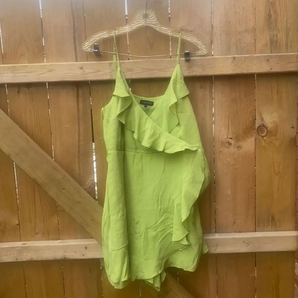Green romper sz. L